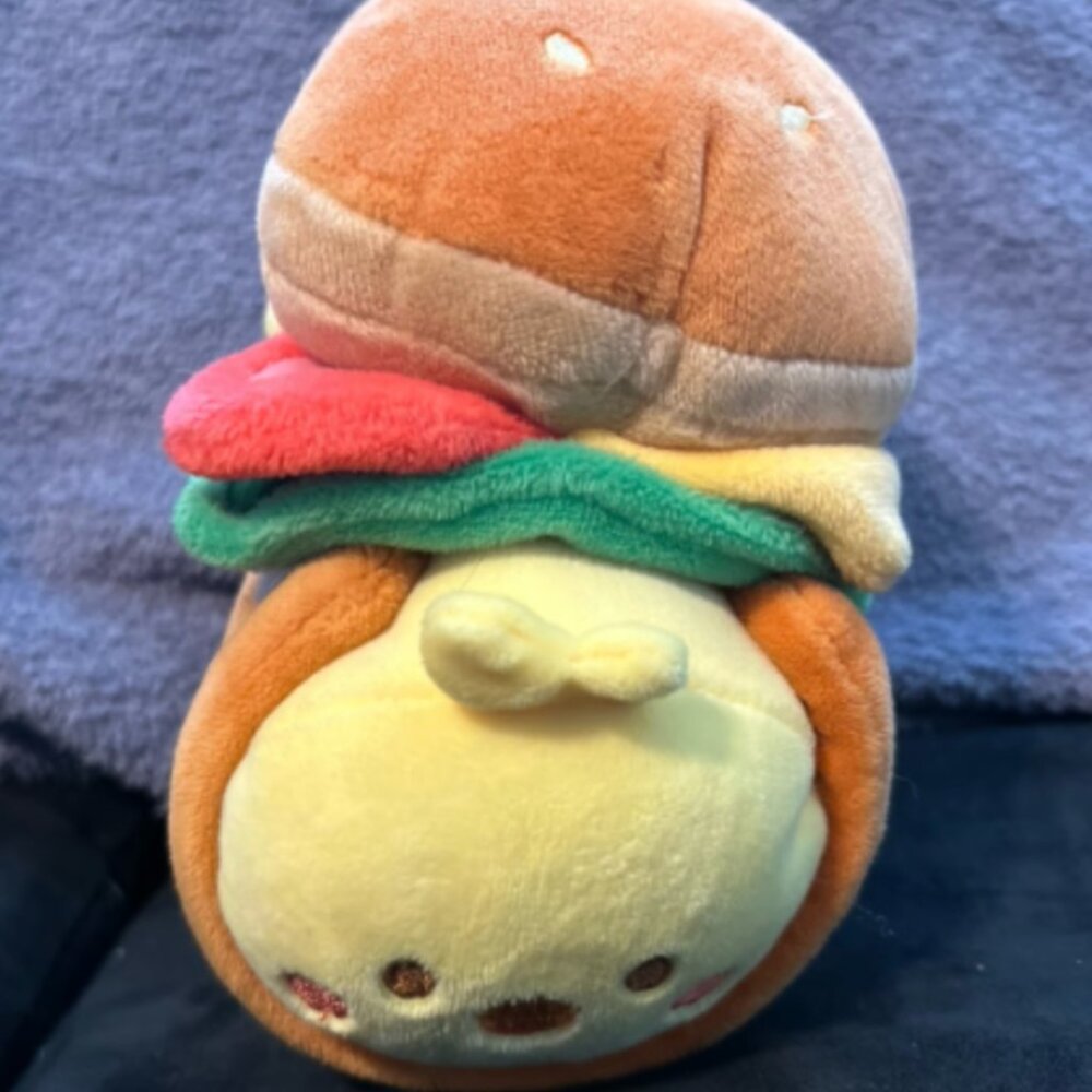 Anirollz Chickiroll Burger Plush